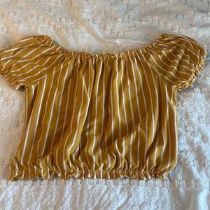 American Eagle off the shoulder tee